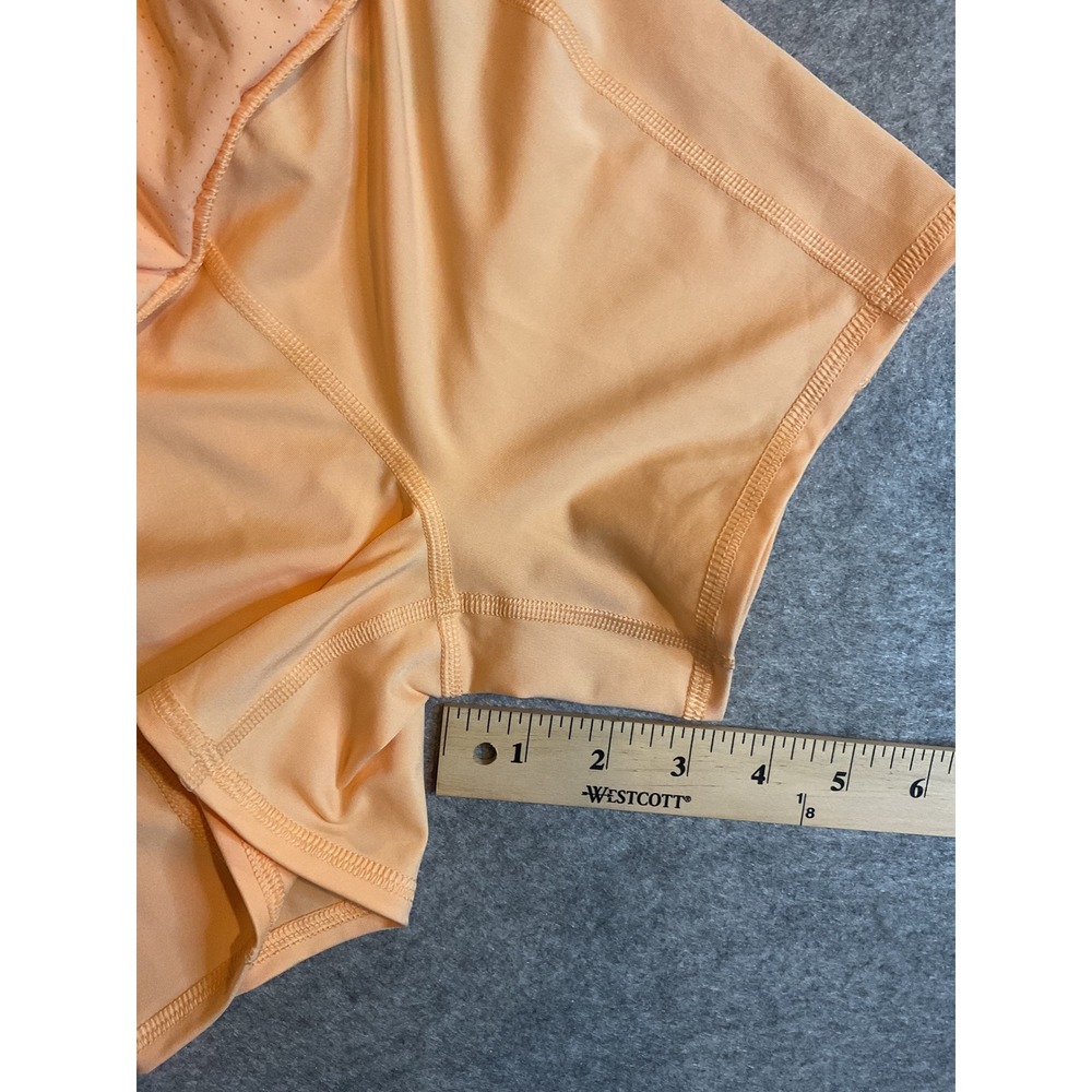 DSG Girls Mid-Rise Skort Peach Orange Athletic Tennis Skirt Size M 10-12 NWT - Picture 6 of 12